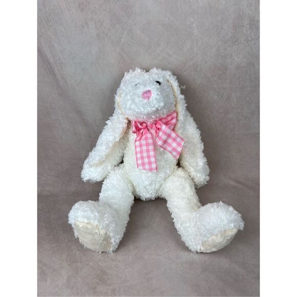 Vintage 90s Dan Dee Stuffed Bunny Stuffed Animal - Picture 2 of 8